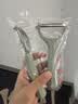 京东京造 削皮刀 水果刮刨皮家用厨房不锈钢多功能【刮刨2件套】神器 实拍图