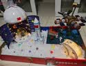 VOXCAE航天模型手工制作材料包diy火箭模型幼儿园教具儿童科学实验套装 火箭材料包-未组装 实拍图