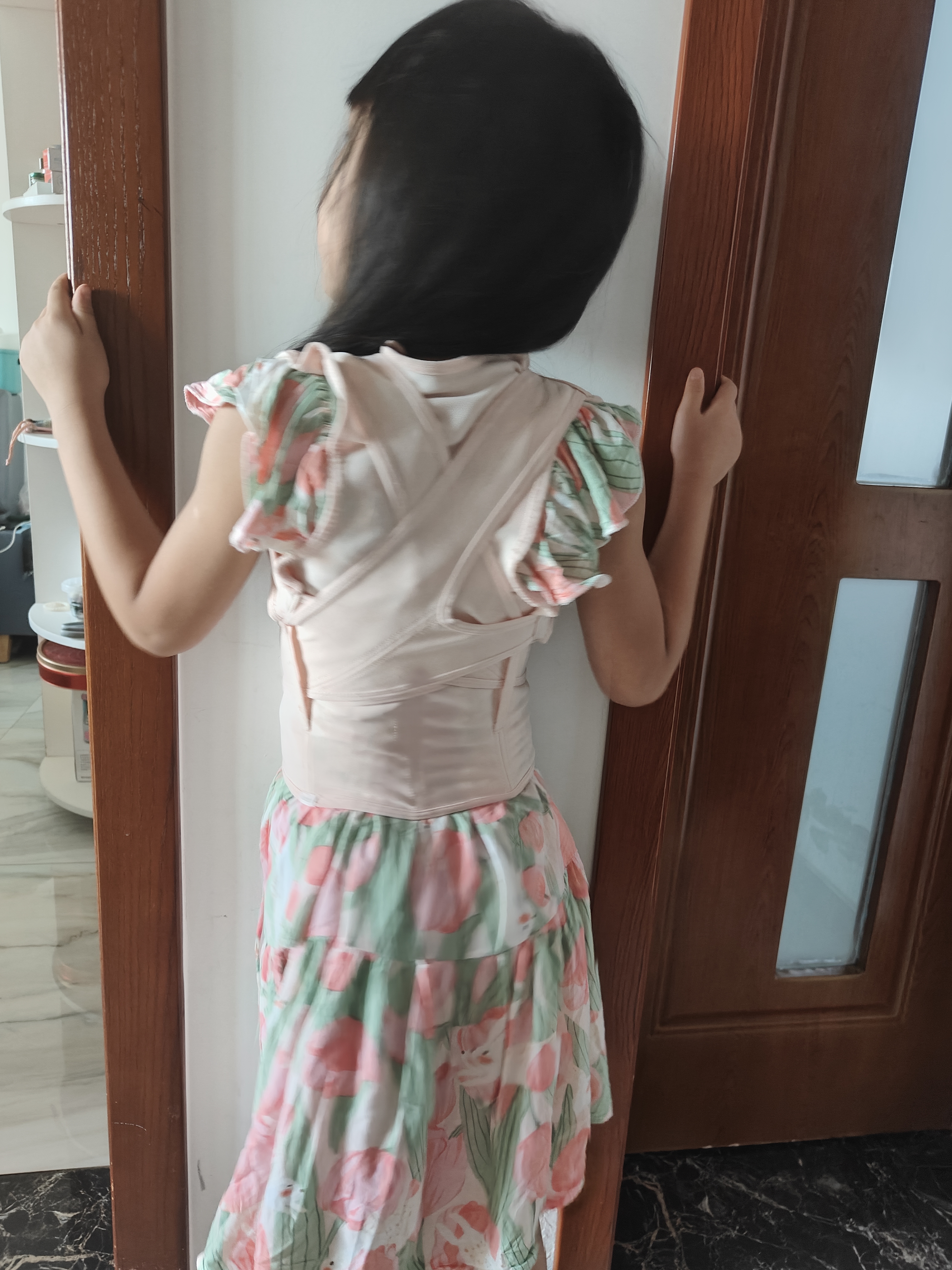 背背佳儿童男女青少年U9矫姿带7-12岁坐姿端正S写作业戴 实拍图