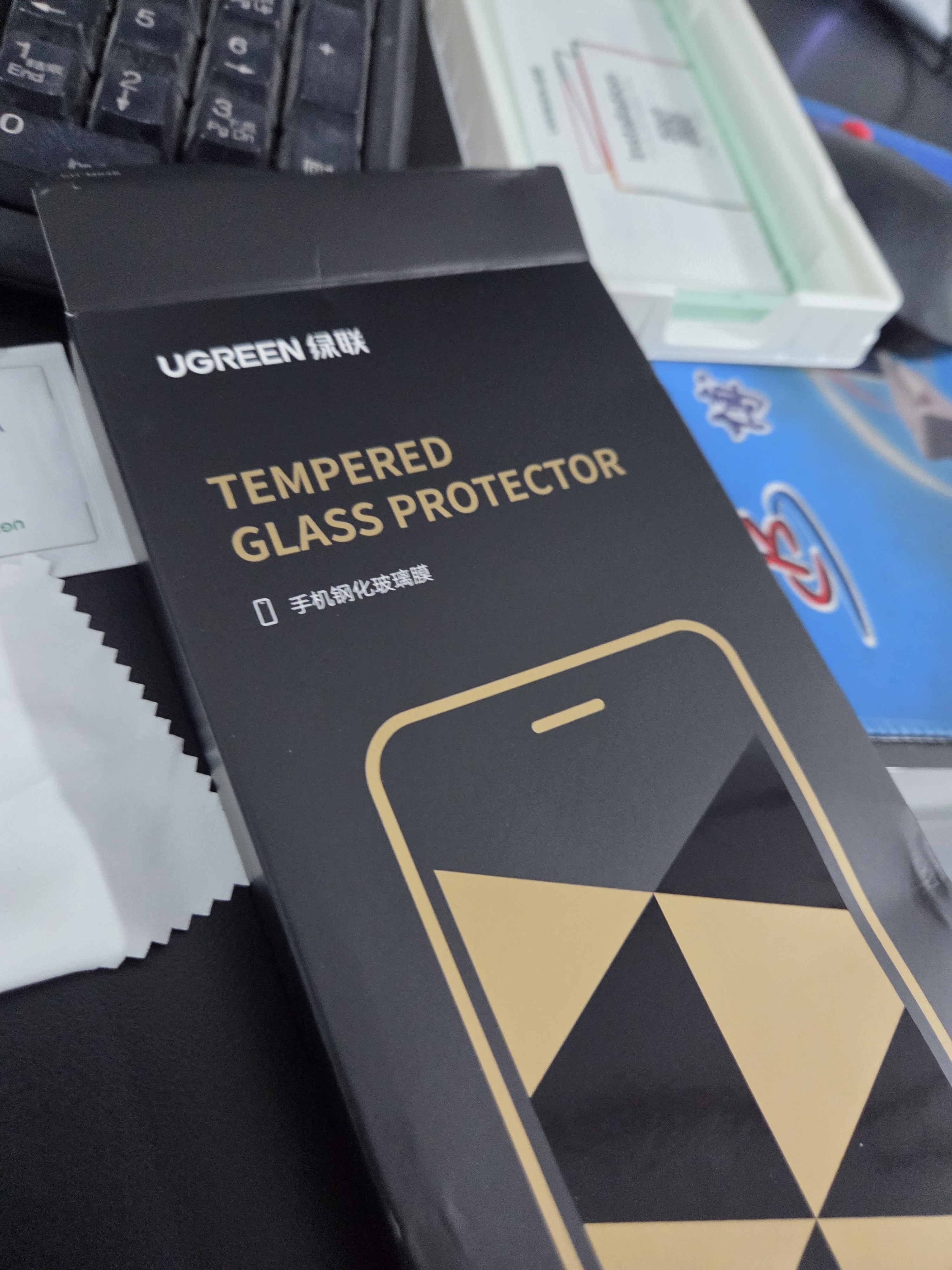 绿联适用三星S24+/25+钢化膜Galaxy三星s24+/25+手机膜全屏2025高清全包防指纹防爆贴膜防手汗 实拍图