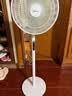美的（Midea）【幸运草安睡1S】直流变频语音遥控电风扇家用卧室静音落地式风扇台式抗菌大风力一级能效节能电扇 实拍图