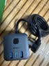 公牛（BULL）20W PD苹果快充魔方插座/插线板/插排/桌面充电站 Type-c+USB+3孔全长1.5米黑色 GNV-UU2203H总控 实拍图