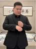 纱格大码西服男套装加肥加大西装外套胖子宽松特大号正装新郎结婚西服 黑色【单西服上衣】 4XL (建议195-215斤) 实拍图
