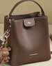 红蜻蜓（RED DRAGONFLY）2026新款包包女包牛皮单肩水桶手提包送老婆妈妈生日礼物 实拍图