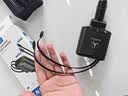 准航车载蓝牙接收器MP3播放器点烟器音乐车用电话FM发射器usb充电器 实拍图