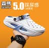 森馬（senma）洞洞鞋男夏季外穿防滑防臭2026新款包头拖鞋户外开车两用沙滩凉鞋 实拍图