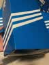 adidas T头鞋 STADT经典薄底运动板鞋平底鞋男女阿迪达斯三叶草   黑色/汉玉白/浅猩红（推荐女生买小半码）   42 实拍图