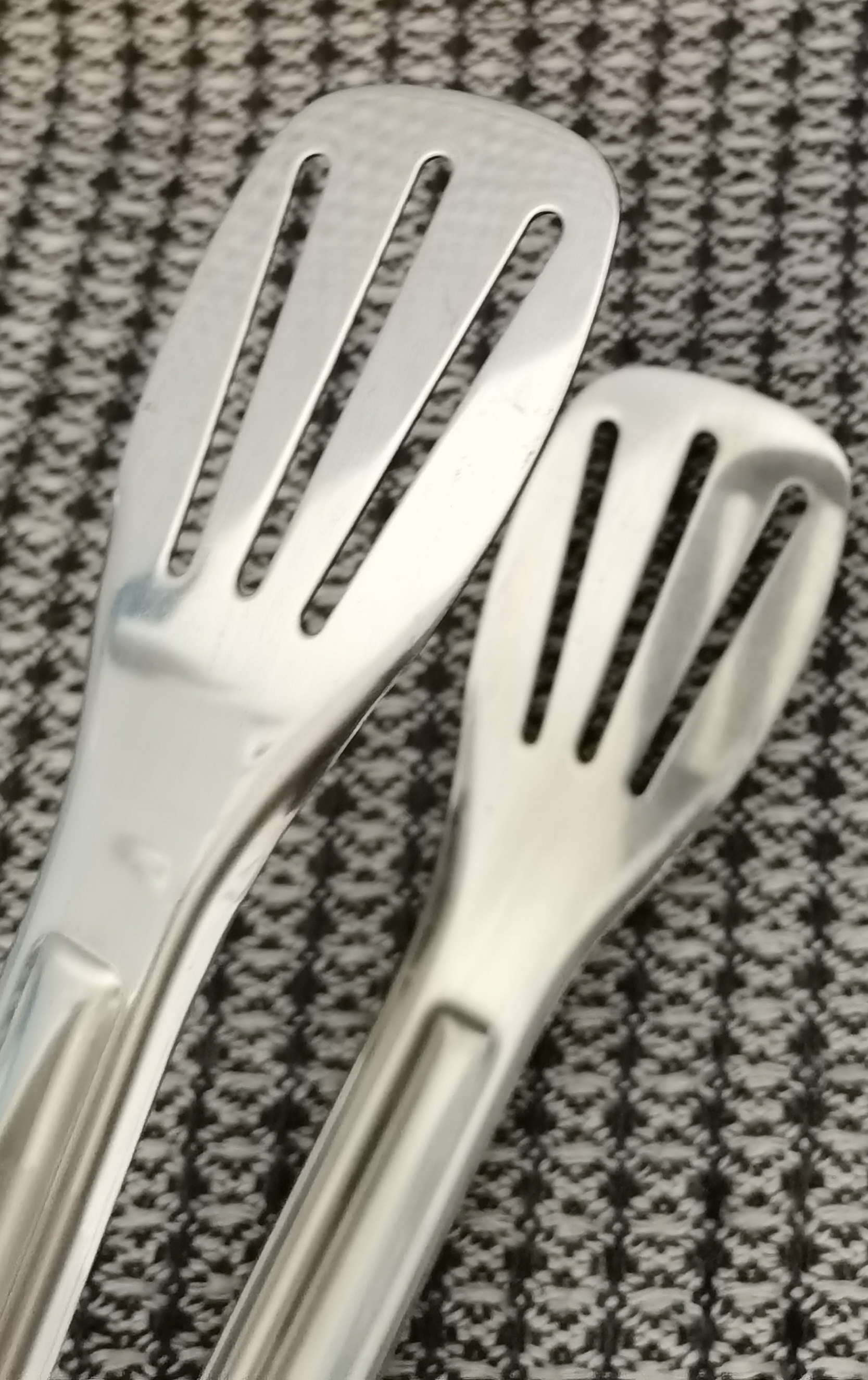 不锈钢食品夹子厨房烤肉烧烤夹菜煎牛排家用防烫面包食物户外烧烤 【14寸】33cm一个装 实拍图