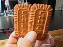 比比赞（BIBIZAN）焦糖饼干比利时风味1000g整箱早餐办公室休闲零食品代餐饱腹 实拍图