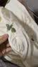 猫人（MiiOW）【防螨抗菌纯棉】女士睡裙睡衣女家居服拼色花朵印花绿色2XL 实拍图