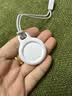 贝尔金（BELKIN）适用AirTag/AirTag2挂绳 苹果防丢器airtag钥匙扣 行李牌追踪器 硅胶耐脏防摔壳保护 F8W974白色 实拍图