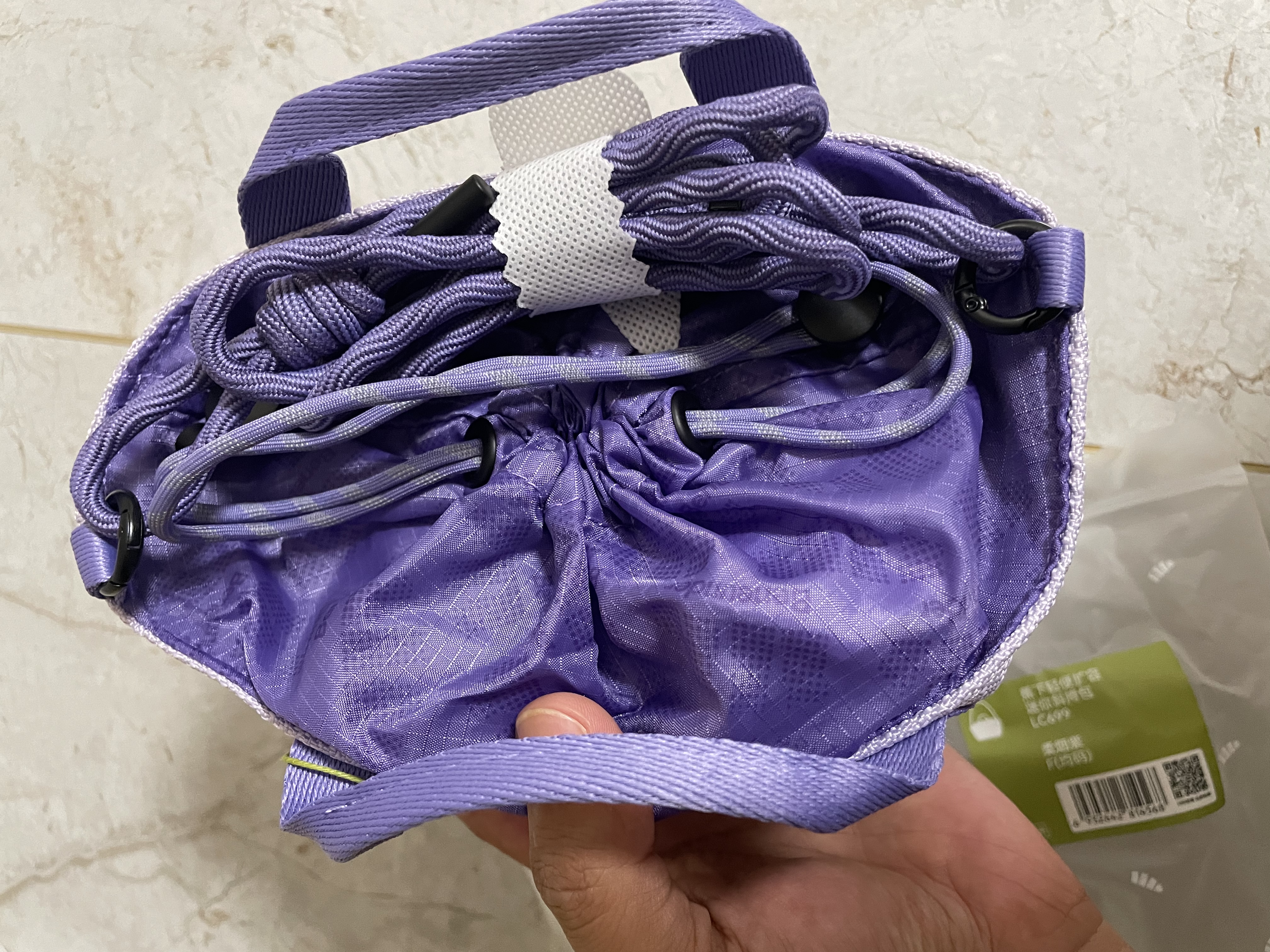 蕉下（beneunder）斜挎包包女包单肩包迷你托特包旅行包手机包手提包女生礼物LC699 实拍图
