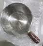 特厚不锈钢平底锅奶锅电磁炉通用不粘锅辅食锅汤锅煮锅蒸锅汤锅 胡桃木锅17cm 实拍图