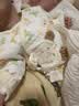 欢喜小熊婴儿连体衣初生宝宝冬季薄棉哈衣爬服新生儿秋冬纯棉蝴蝶衣 实拍图