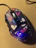 罗技（G） G502 HERO主宰者 有线鼠标 游戏鼠标  g502hero  可配重HERO引擎 礼盒送男友 RGB炫彩灯光 G502H（黑粉防滑贴） 实拍图