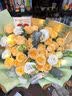 领香鲜花速递香槟玫瑰花束送女友老婆生日礼物全国同城配送 33朵香槟玫瑰花束—女神款 实拍图