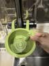 【全网爆款】可挂式水槽沥水篮家用厨房水槽分离食物残渣过滤篮 挂式沥水篮 1个装 颜色随机 实拍图