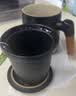京东京造茶杯便携式黑陶茶泡茶壶茶杯功夫茶具办公杯随身茶壶容量400ml 实拍图