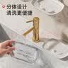 佳帮手肥皂盒壁挂式香皂盒免打孔浴室墙上卫生间可拆卸沥水置物架双层 实拍图