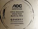 AOC 27英寸2K IPS HDR10 HDMI/DP 低蓝光不闪 可壁挂 三边微边 超薄节能办公电脑显示器 Q27B35E 实拍图