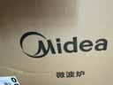 美的（Midea）家用变频微波炉平板式易清洁800W微波速热智能菜单钻石背板加热20L小型一级能效（PM20M2 实拍图