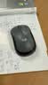 罗技（Logitech）M220 轻音鼠标 无线鼠标 办公鼠标 对称鼠标 带无线微型接收器 灰黑色 实拍图