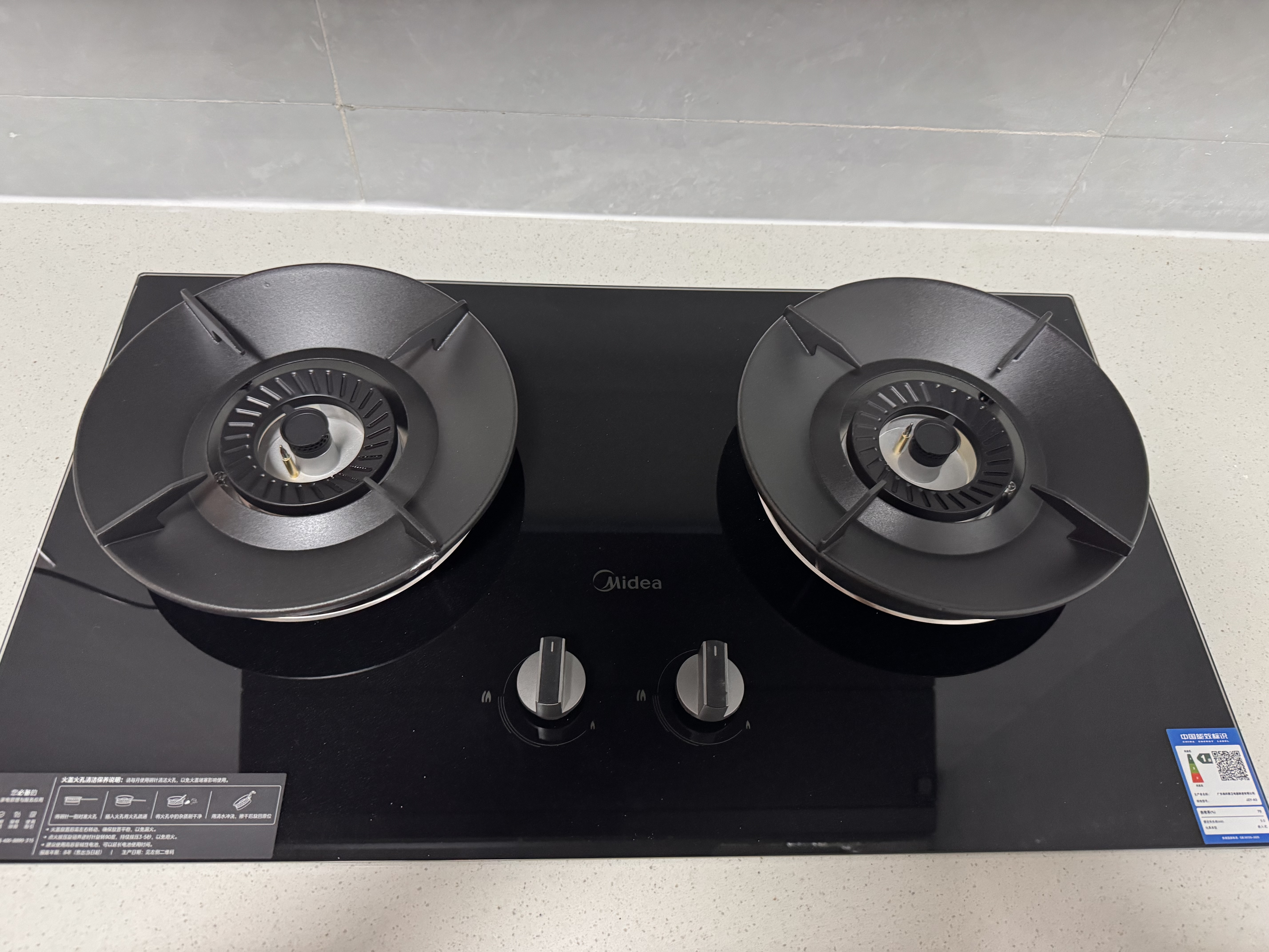 美的（Midea）【液化气】燃气灶 家用5.0kW猛火灶台嵌两用 70%热效率 JZY-A3 实拍图