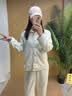 蕉内绒绒305H男女士法兰绒睡衣秋冬季保暖家居服情侣套装翻领长袖长裤 实拍图