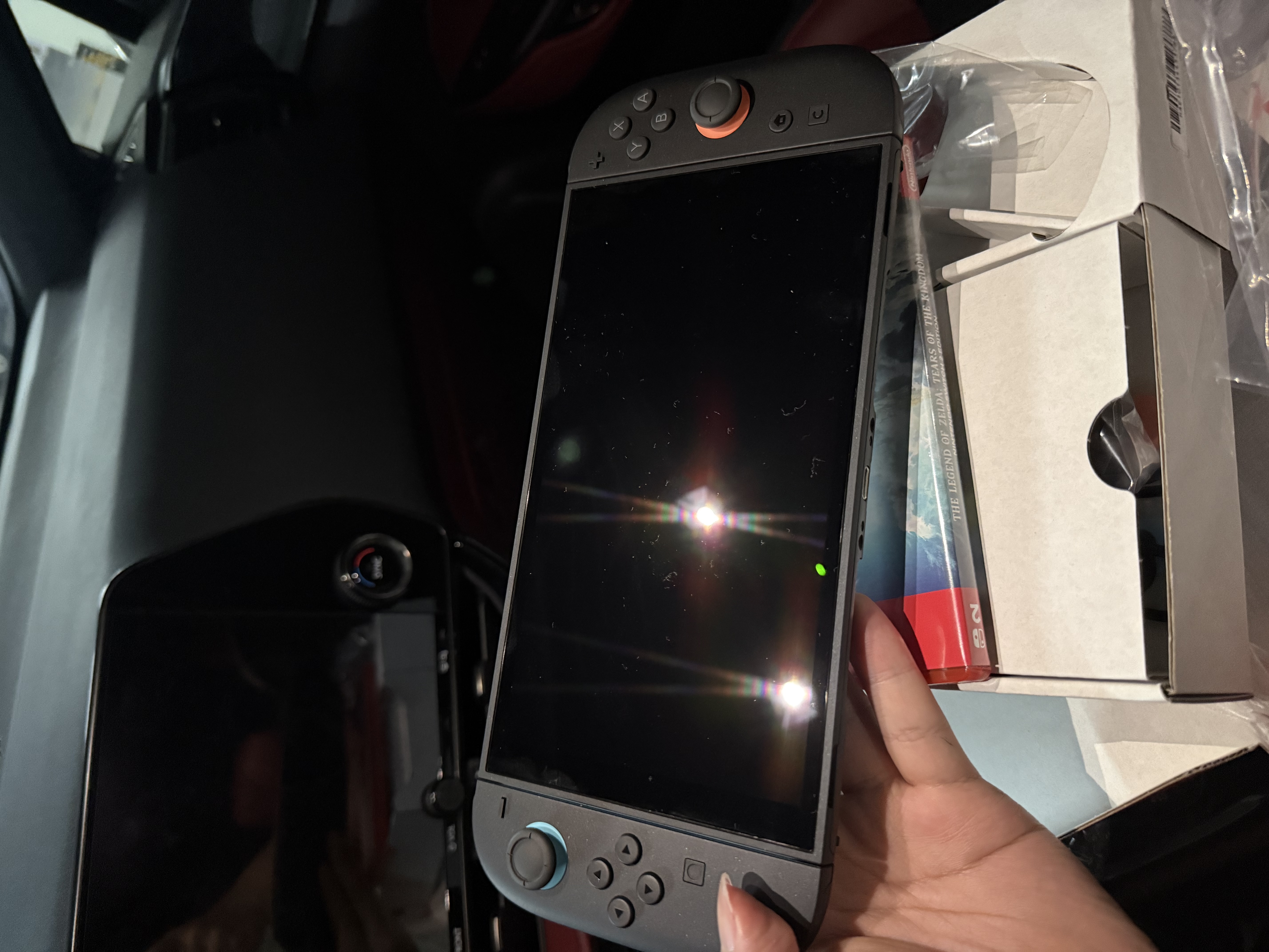 任天堂（Nintendo）【国内保税仓】Switch2/1代 OLED/续航加强日版/港版便携家用ns体感游戏机掌机 港版switch2+塞尔达王国之泪 实拍图
