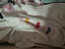猫人【100%纯棉毛巾绣】女士袜子女印花抗菌防臭吸汗可爱短筒袜5双秋 实拍图