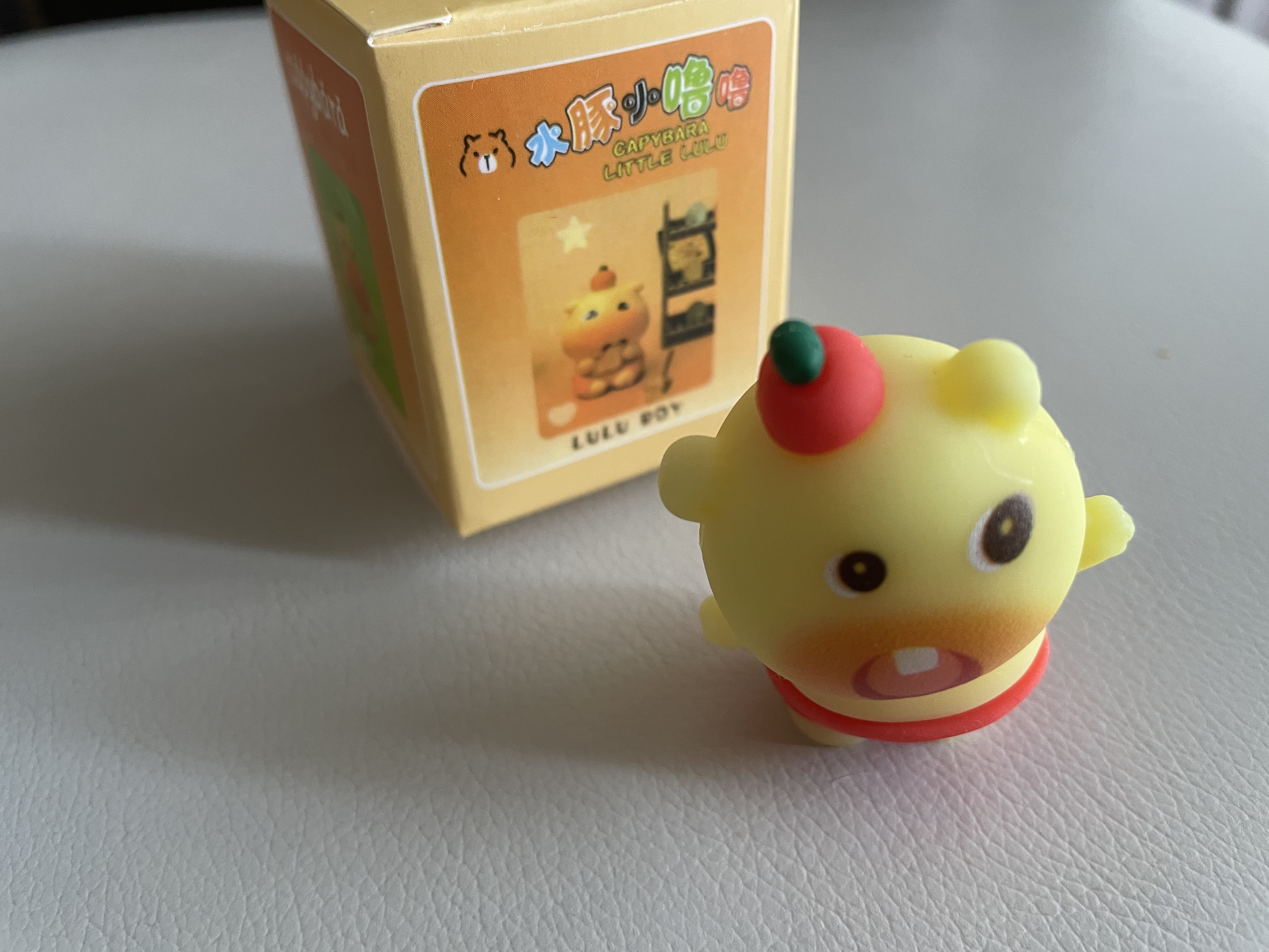 新品水豚玩偶手办盲盒公仔小噜噜可爱儿童生日礼物卡通摆件玩具 水豚噜噜惊喜手办【1盒】 实拍图