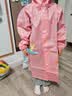 牧萌儿童雨衣男女童幼儿园小童宝宝全身防水女孩雨披 樱花粉独角兽 XL 实拍图