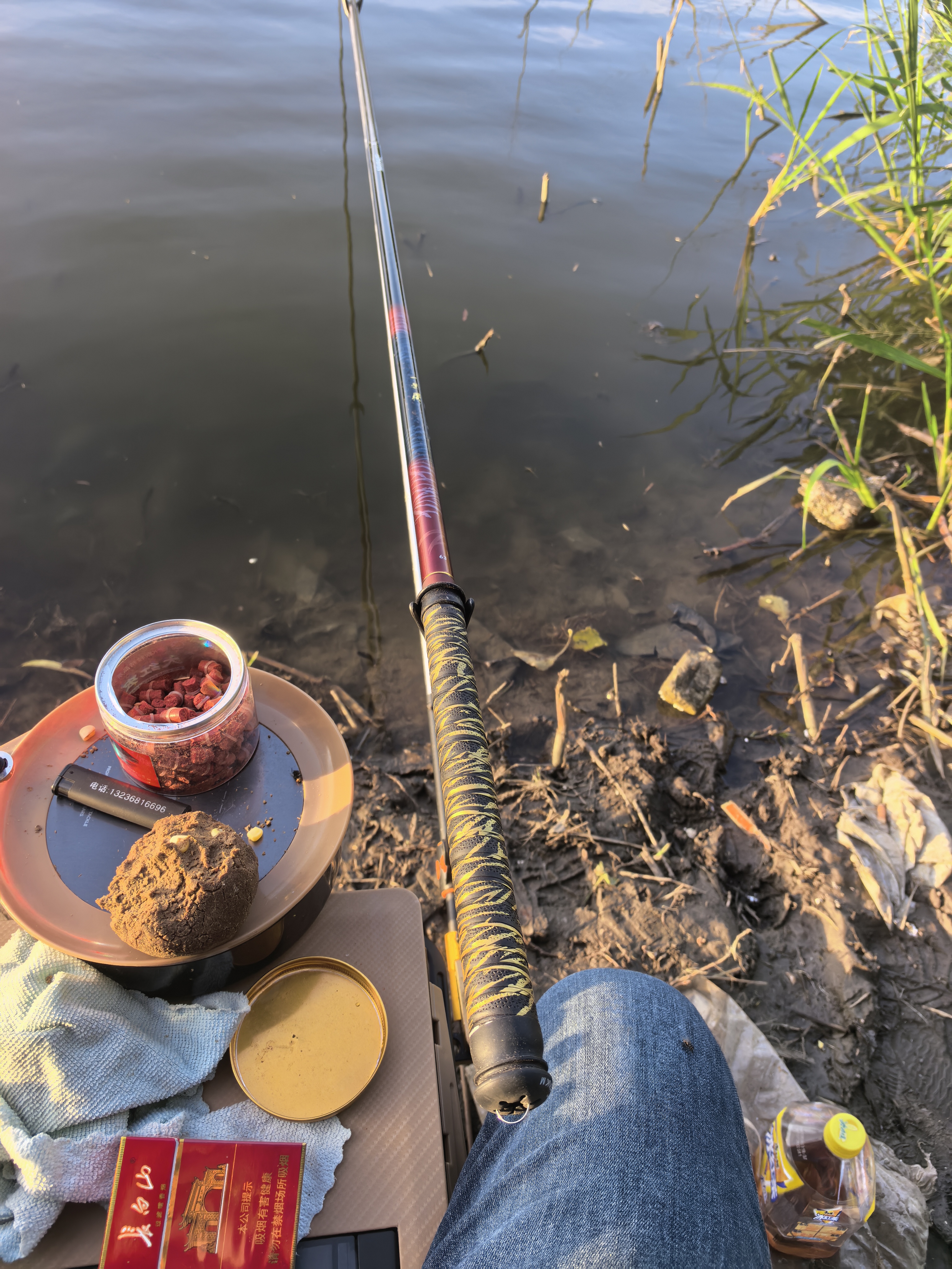 达亿瓦（DAIWA） 新款 一击樱 综合休闲手杆台钓竿轻碳素进口钓鱼竿钓杆 垂钓装备 F-6.3米 实拍图