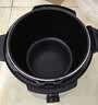 美的（Midea）电压力锅电高压锅家用6L大容量多功能电饭煲5L高压电饭锅不粘双胆智能煮饭煲汤一键排气4-5人用 6L 【高压快煮】家庭首选 实拍图