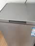 海尔（Haier）大海鲸系列100L迷你冰箱冰柜小型家用小冰柜冷柜冷冻冷藏一级能效减霜大容量PCM内胆100GHPSKD 实拍图