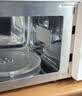 海尔（Haier）白巧不锈钢微波炉 0涂层360°转盘加热 旋转操作易洁耐用内胆 家用小型 老人适用 HW-M2003JW 实拍图