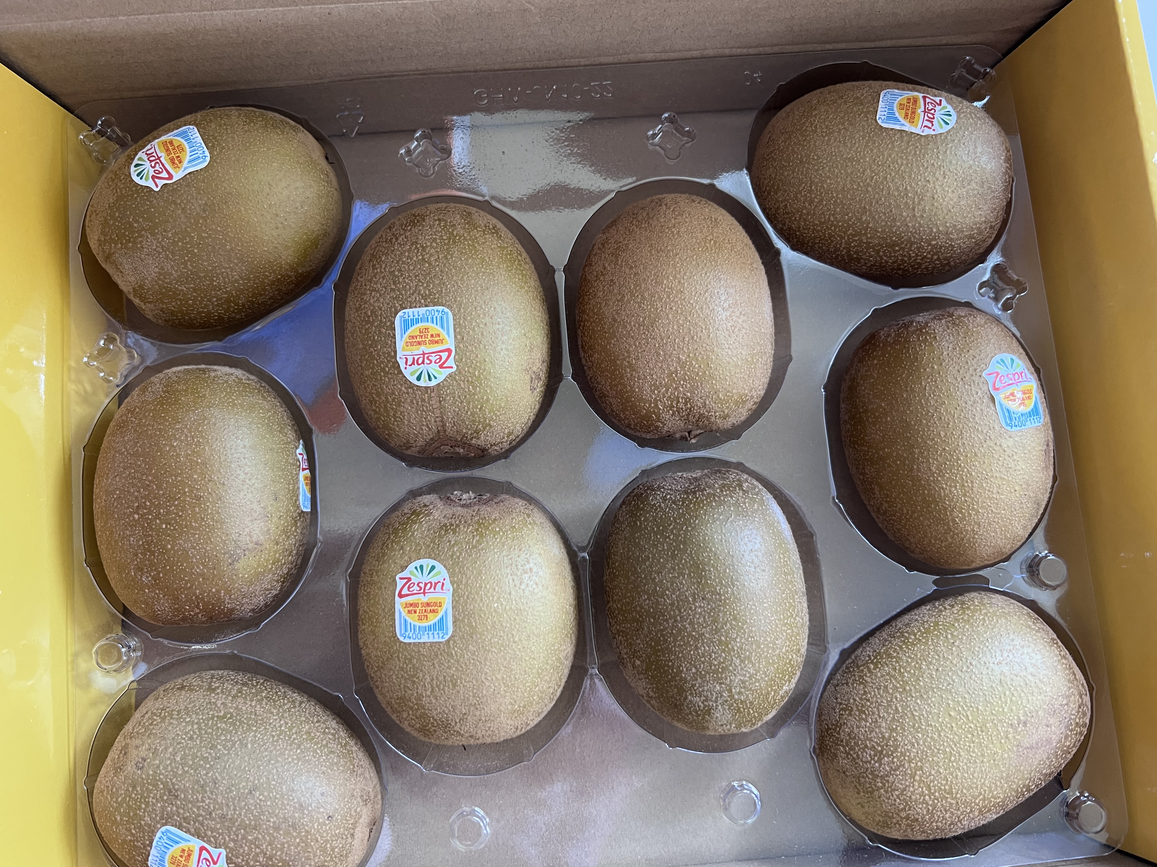 佳沛（zespri）新西兰  阳光金奇异果10粒巨大果单果146-175g 猕猴桃 实拍图