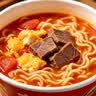 康师傅 方便面 经典番茄鸡蛋牛肉面五连包115g*5 泡面袋装速食 方便食品 实拍图