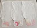 babycare婴儿隔汗巾吸汗巾儿童幼儿园3-6岁纯棉-浆果泡泡28*52cm（3条装） 实拍图