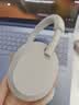 索尼（SONY）WH-1000XM5 头戴式无线耳机蓝牙降噪耳机XM4升级网课游戏华为苹果适用 情人节礼物送男女友学生 铂金银 实拍图