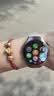 华为HUAWEI WATCH 5 42mm高端款烁金色904L不锈钢表壳星云杏素皮复合表带eSIM通话手表 实拍图