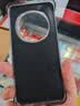 荣耀（HONOR）亲选Magic7/Pro官方原装手机壳新款无边框半包皮革保护套超薄防摔裸机手感外壳轻薄手感魔术7后壳 【荣耀Magic7pro】皮革保护壳（黑色） 实拍图