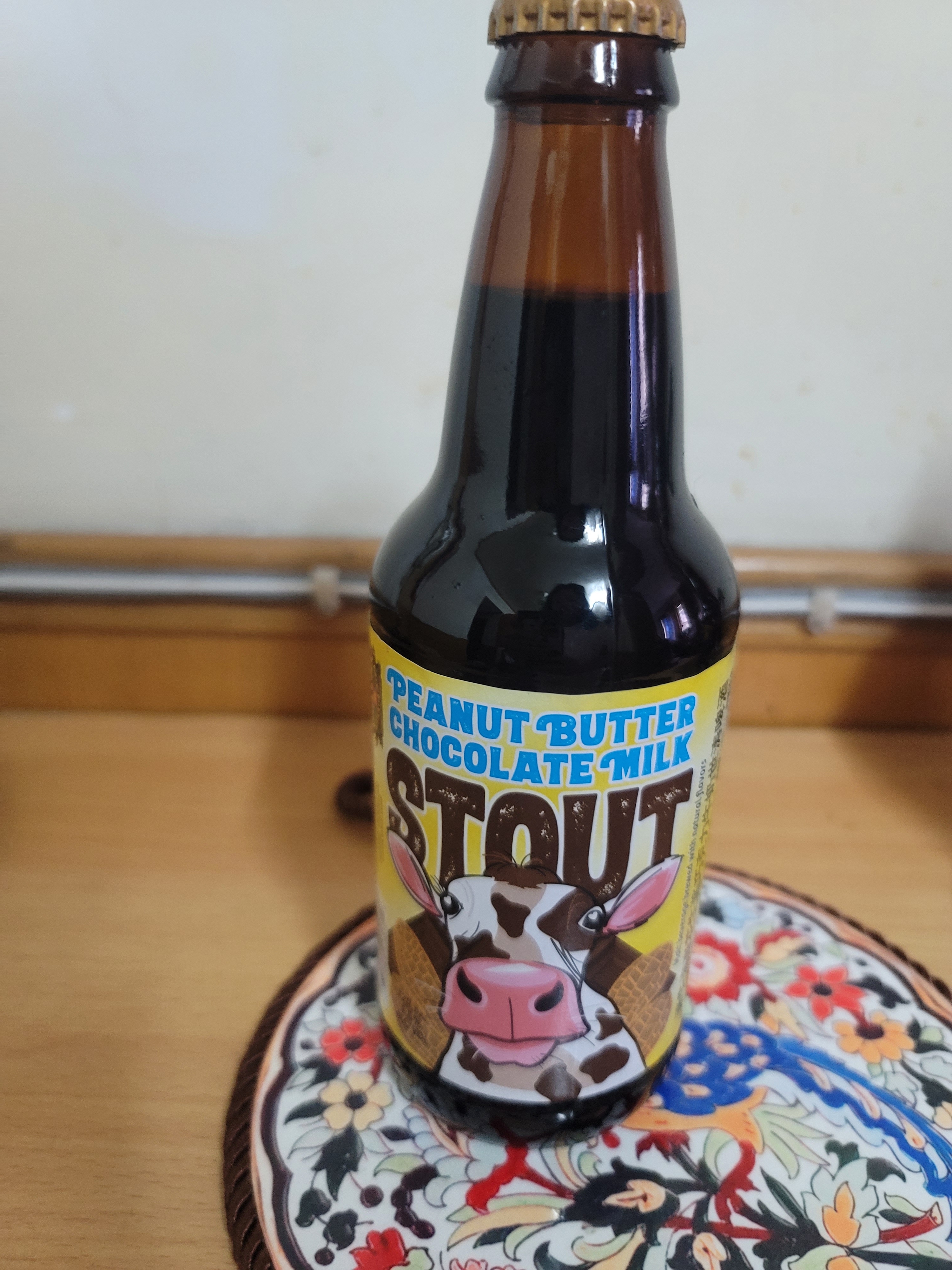迷失海岸花生酱巧克力牛奶世涛啤酒355ml 实拍图