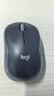罗技（Logitech）M185鼠标 无线鼠标 办公鼠标 对称鼠标 黑色灰边 带无线2.4G接收器 实拍图