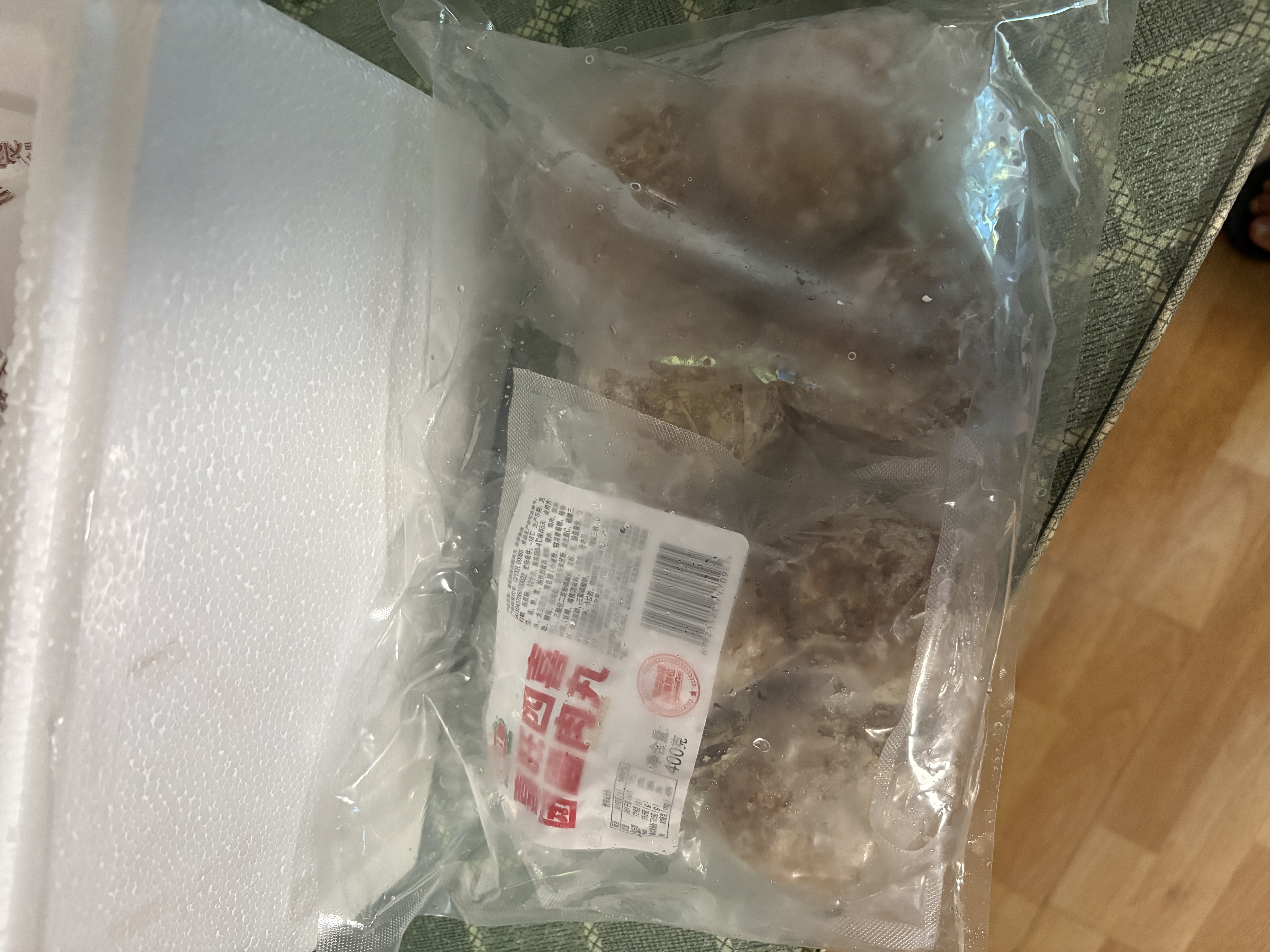 喜旺四喜团圆肉丸400g*2狮子头熟食方便菜红烧猪肉丸生鲜肉丸 实拍图