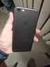 今舞 适用苹果6/6s手机壳超薄磨砂iphone6plus全包半软硬壳女男款6sPP类硅胶外壳保护套 透明黑 iphone6p/6splus-5.5寸 实拍图
