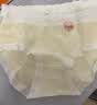 FitonTon内裤女纯棉10A抑菌加长裆少女小熊无痕透气三角裤4条装 实拍图