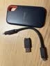 Sandisk闪迪2TB Type-c USB3.2 NVMe移动固态硬盘（PSSD）E61卓越版 1050MB/s三防保护 手机笔记本电脑外接SSD 实拍图