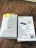 倍思双口充电头USB插座多口充电头5V2A/1A充电器插头 适用iPhone15/14/13华为小米安卓手机iPad平板 白 实拍图