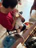 贝亲（Pigeon）自然实感第三代宽口径奶瓶双把手（简约灰） 原装配件BA148 实拍图
